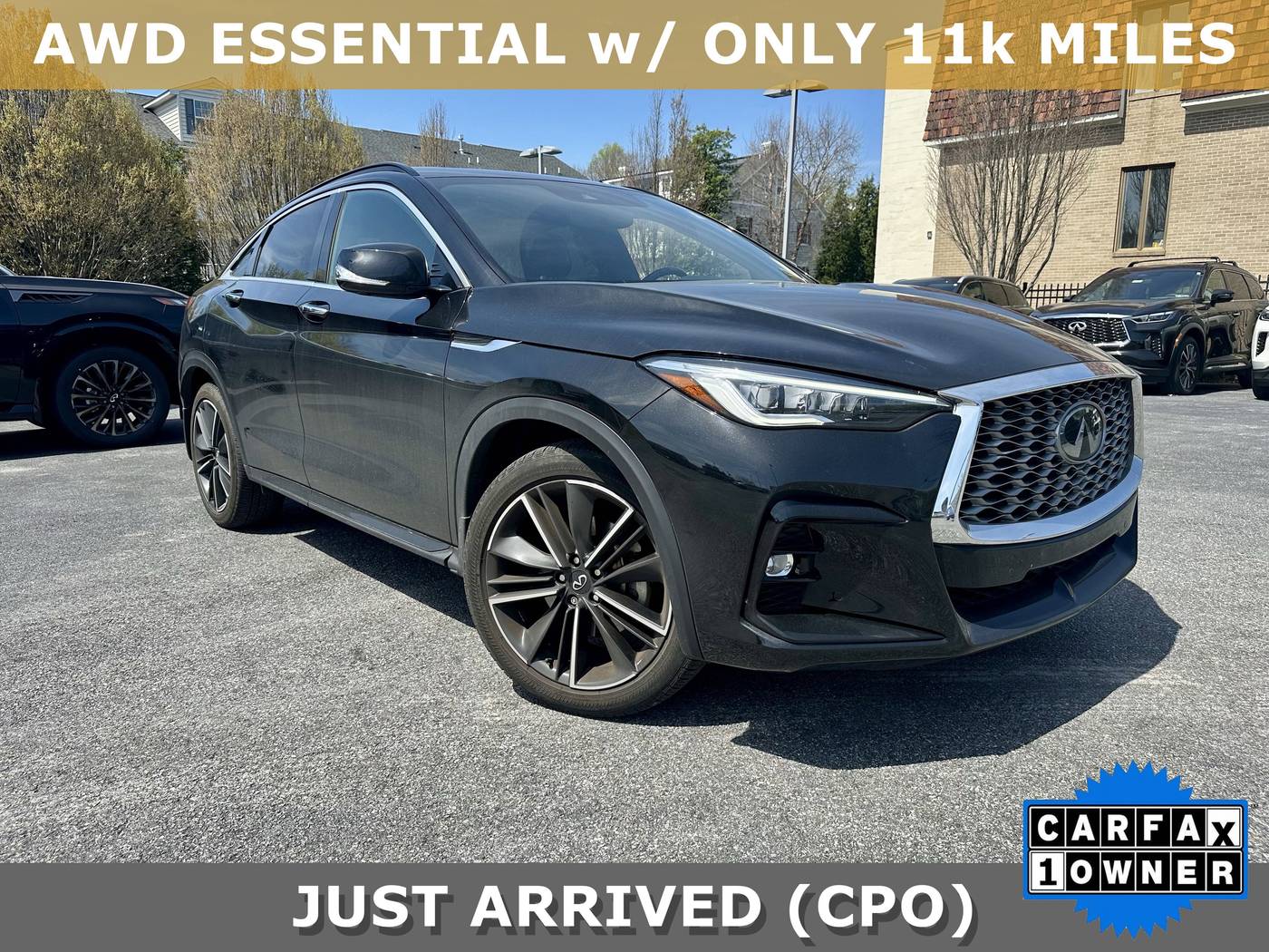 2022 INFINITI QX55 ESSENTIAL — SUV — 11,241 mi — Ardmore, PA