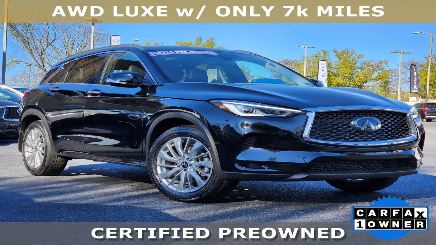 2024 INFINITI QX50 LUXE — SUV — 7,127 mi — Ardmore, PA