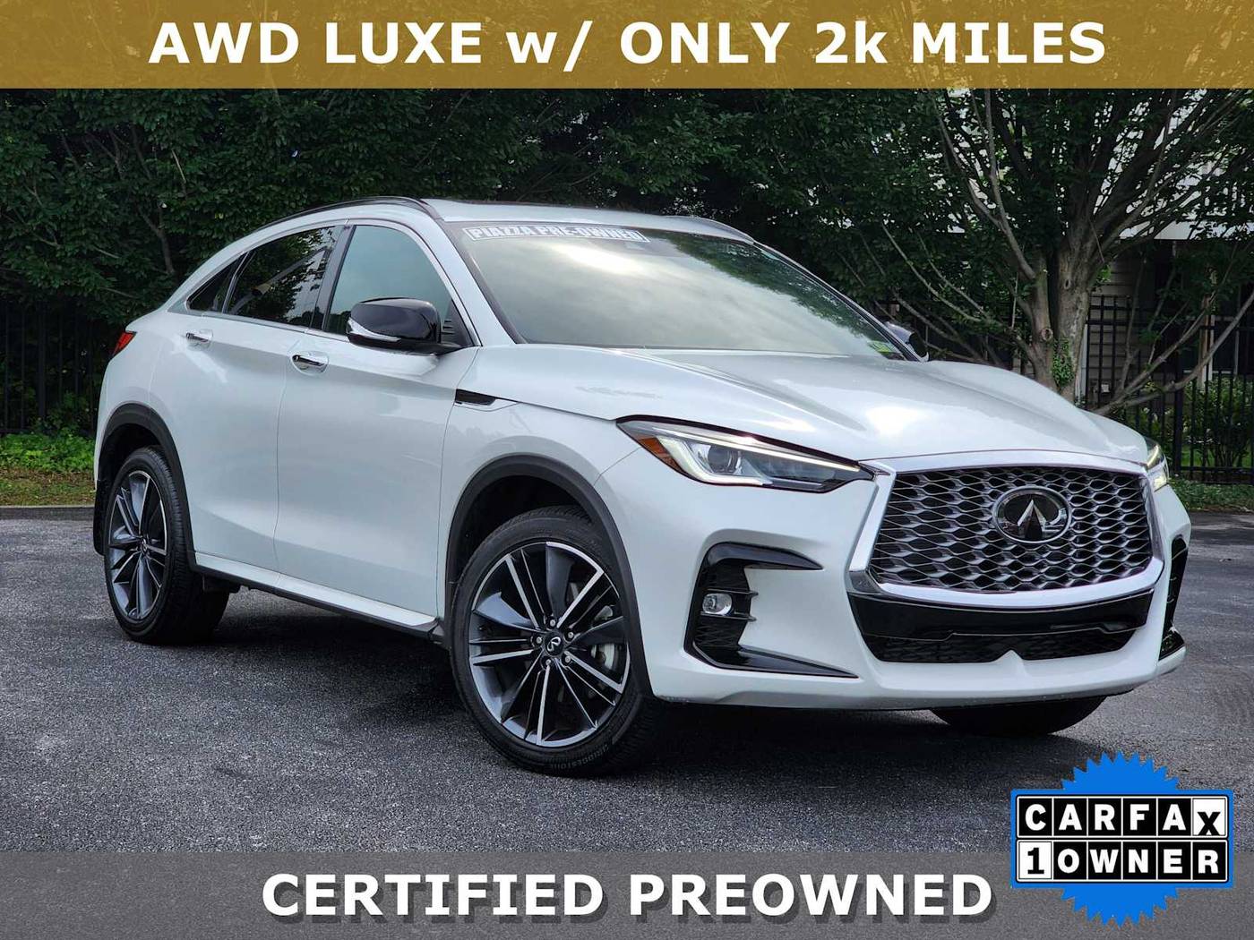2025 INFINITI QX55 LUXE — SUV — 1,816 mi — Ardmore, PA