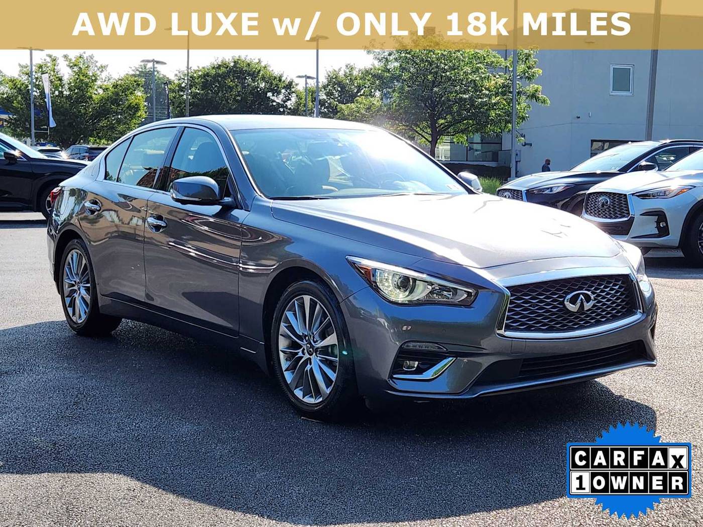 2022 INFINITI Q50 LUXE — Sedan — 18,196 mi — Ardmore, PA