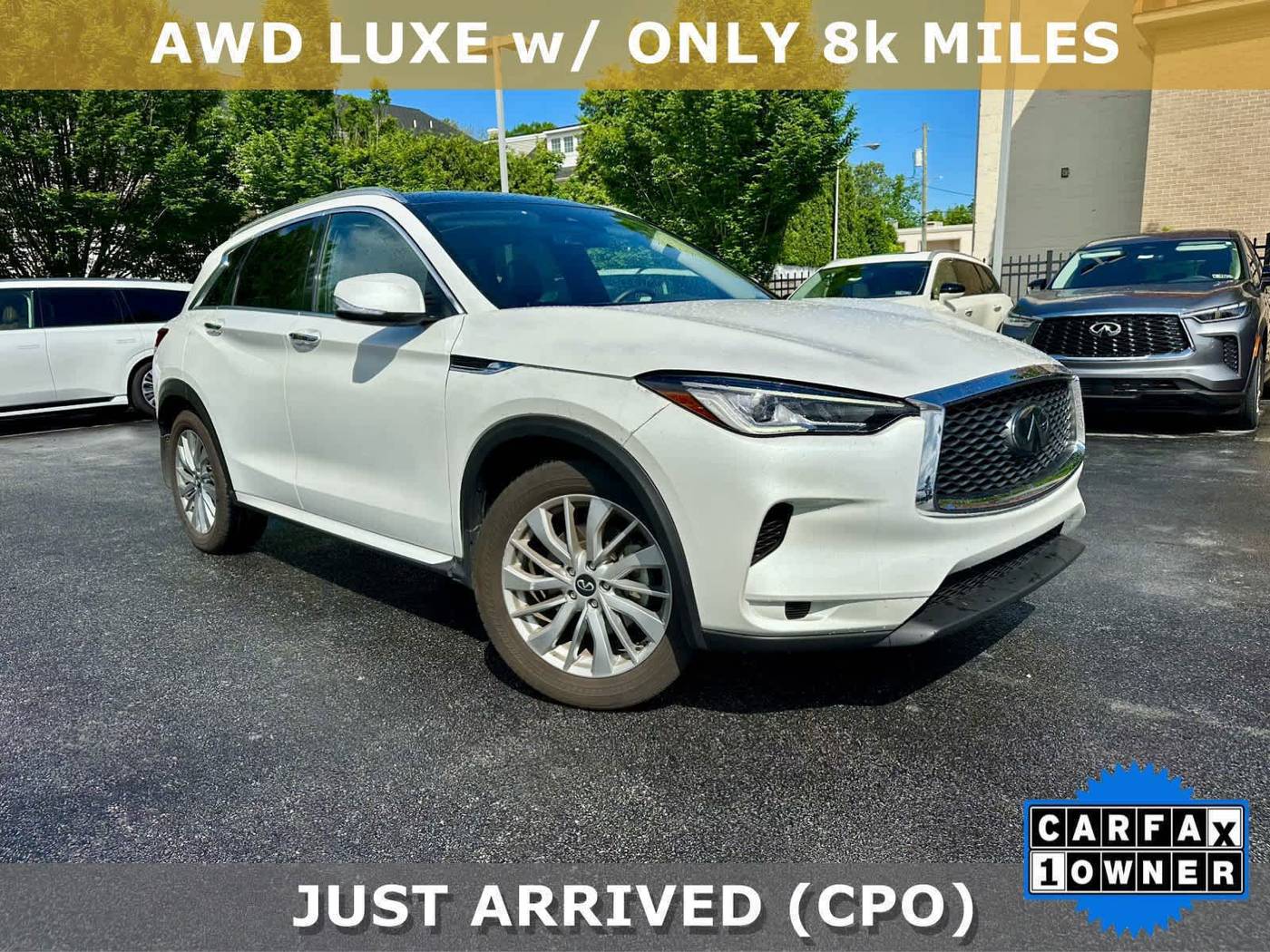 2024 INFINITI QX50 LUXE — SUV — 8,329 mi — Ardmore, PA