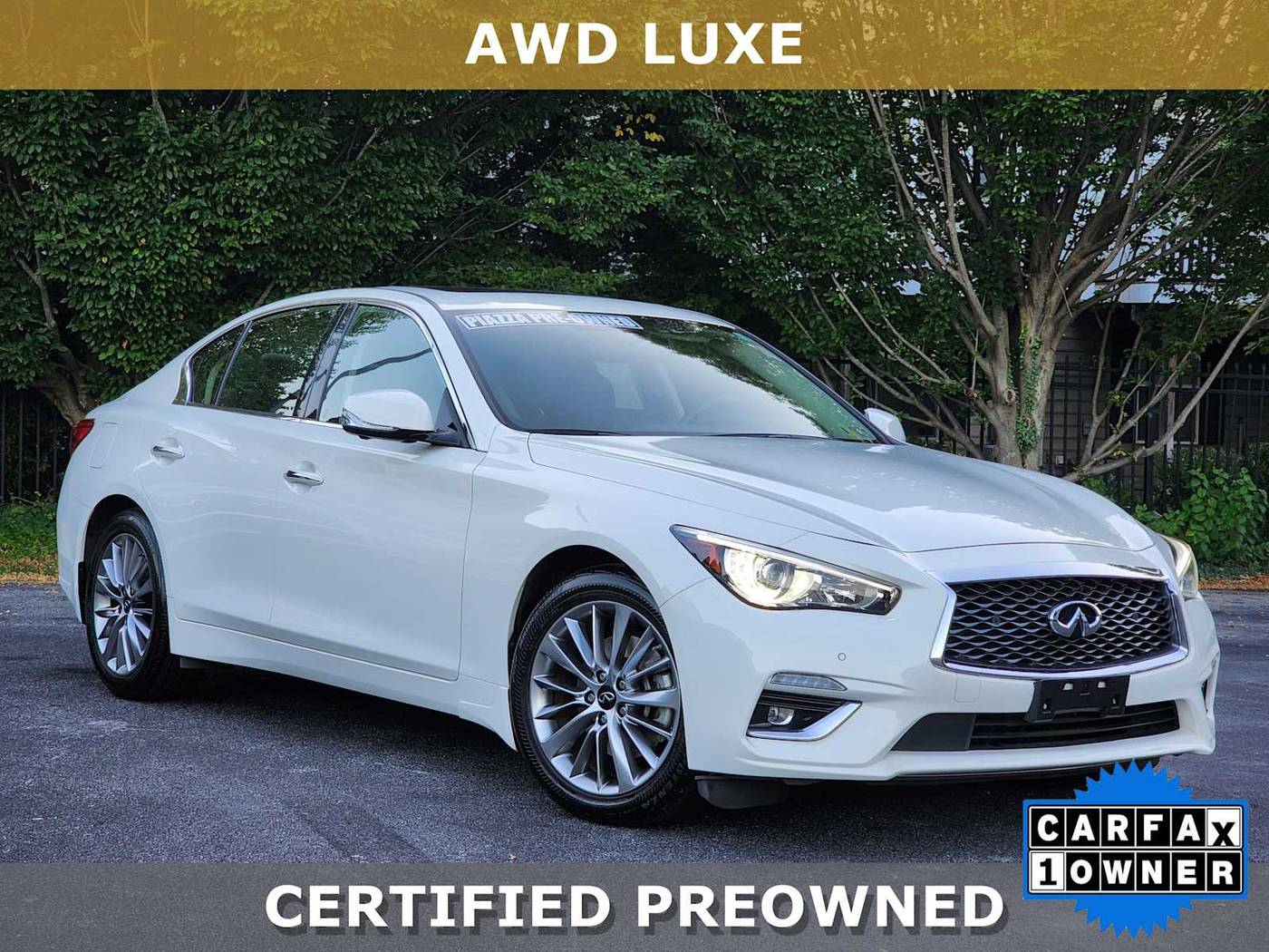 2022 INFINITI Q50 LUXE — Sedan — 31,485 mi — Ardmore, PA