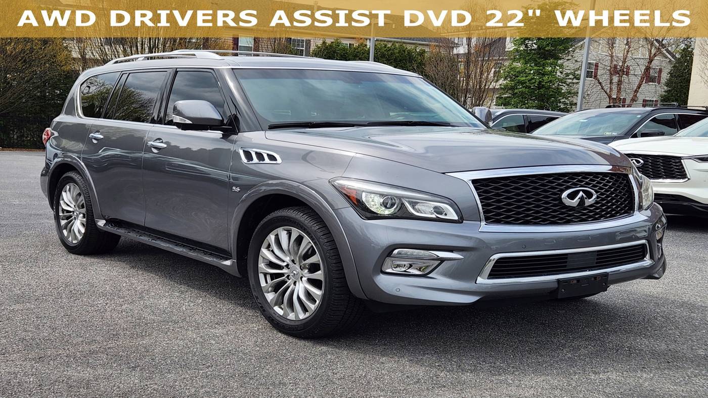 2015 INFINITI QX80 Standard — SUV — 96,638 mi — Ardmore, PA
