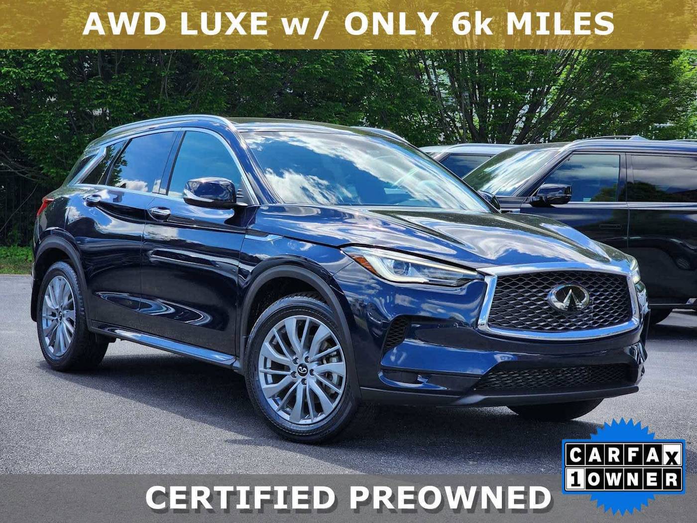 2024 INFINITI QX50 LUXE — SUV — 6,654 mi — Ardmore, PA