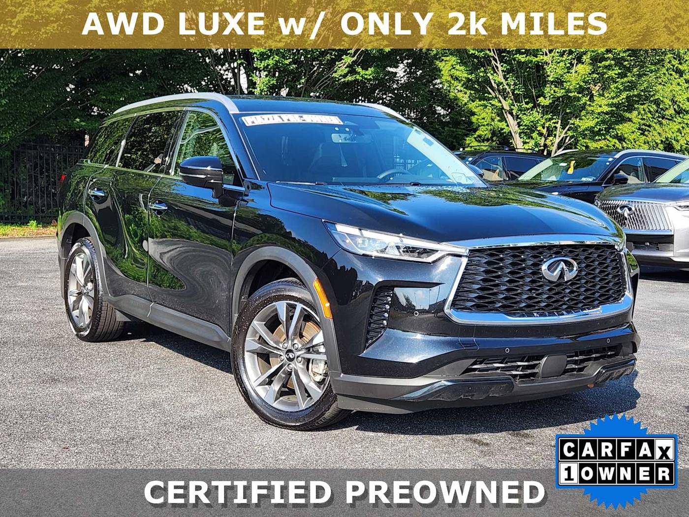 2025 INFINITI QX60 LUXE — SUV — 1,734 mi — Ardmore, PA