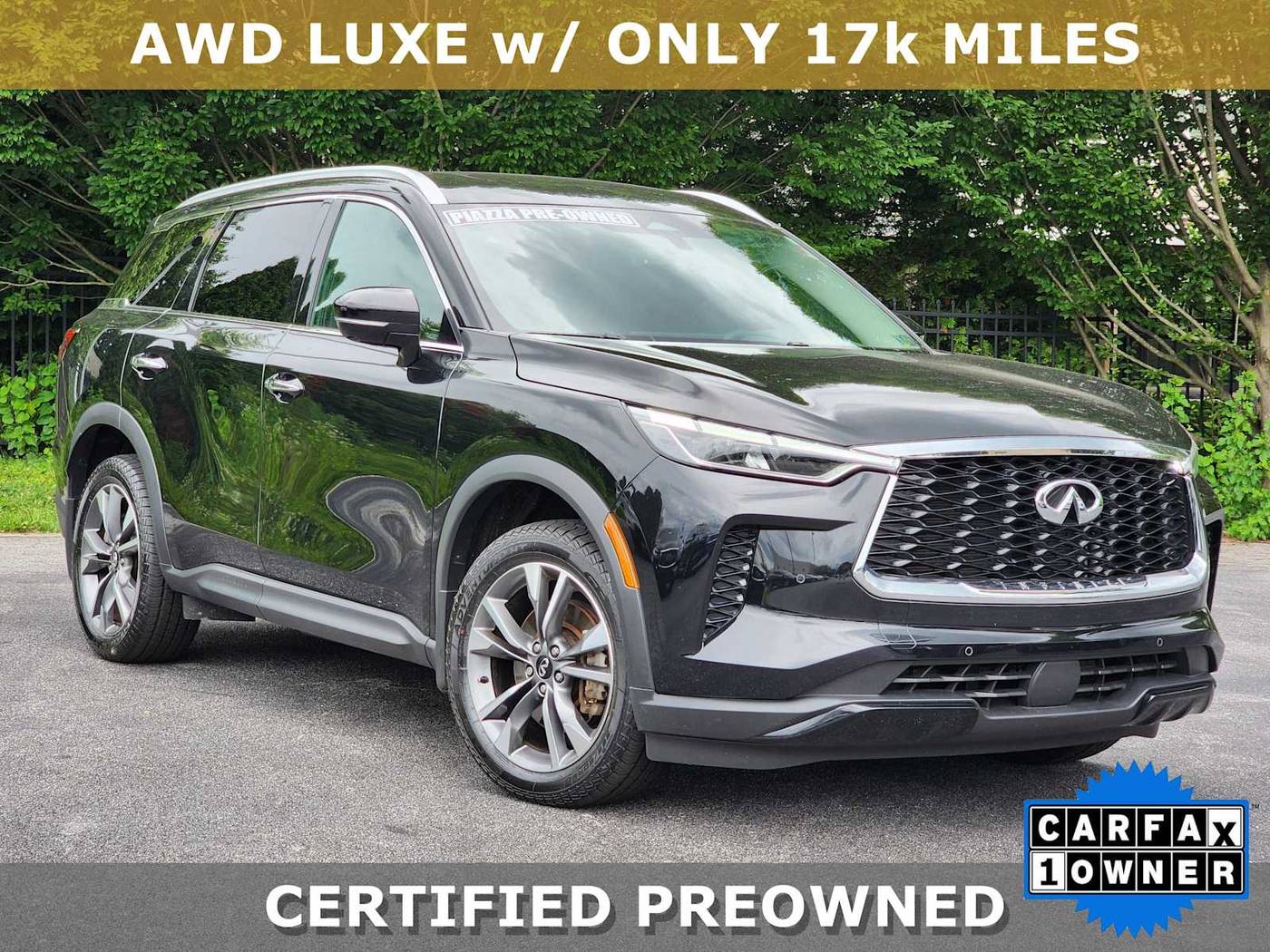 2023 INFINITI QX60 LUXE — SUV — 17,678 mi — Ardmore, PA
