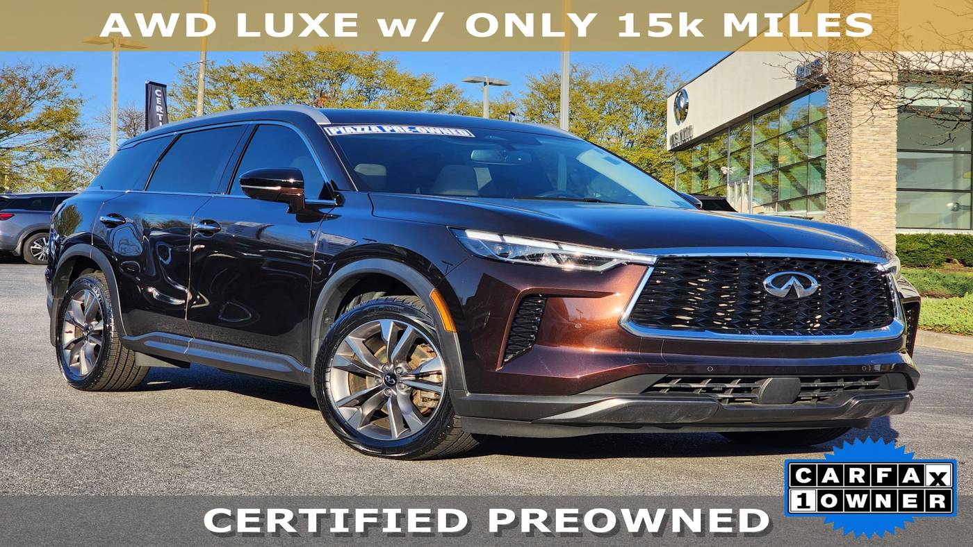 2022 INFINITI QX60 LUXE — SUV — 15,221 mi — Ardmore, PA