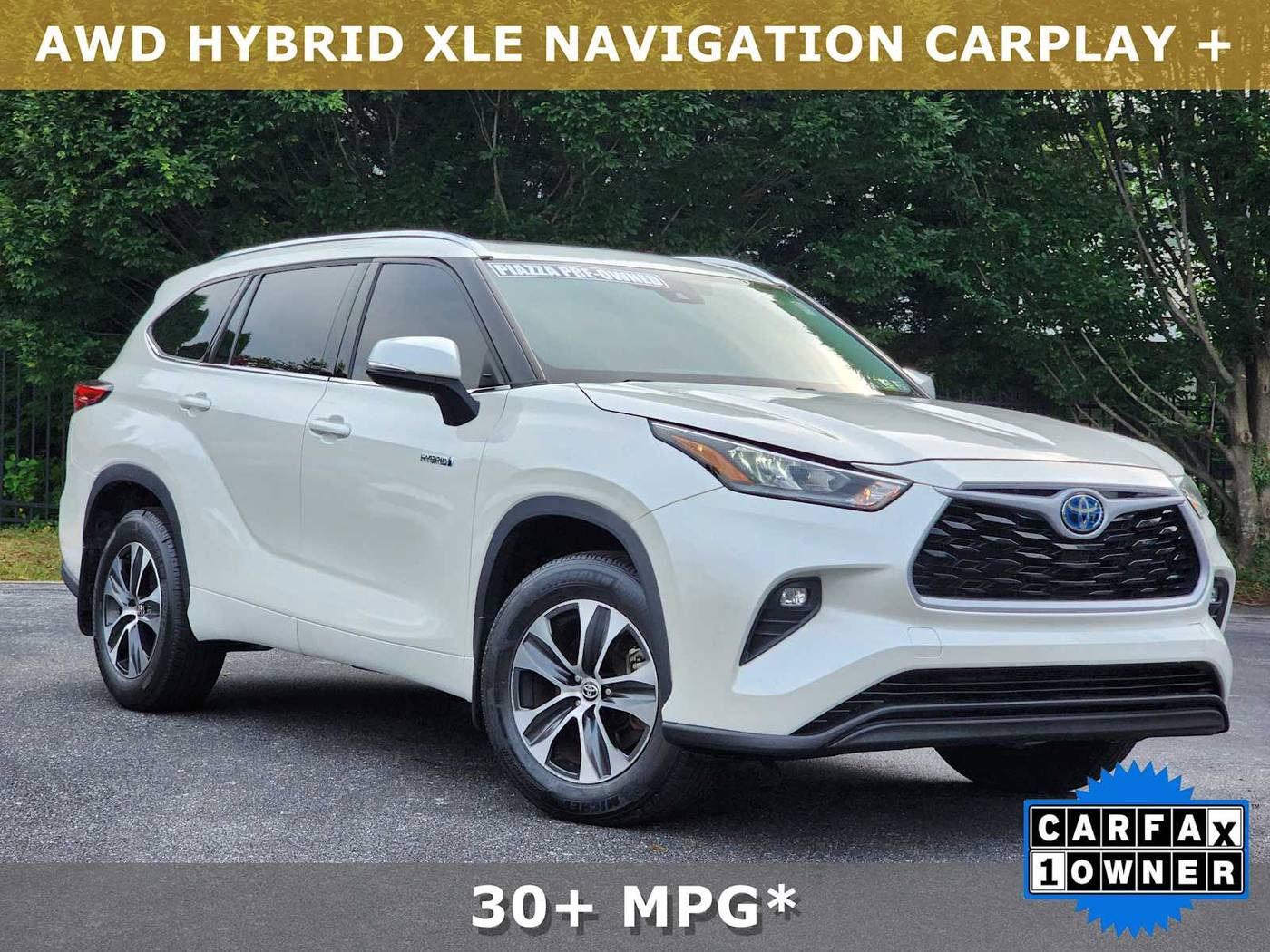 2020 Toyota Highlander Hybrid XLE — SUV — 75,305 mi — Ardmore, PA