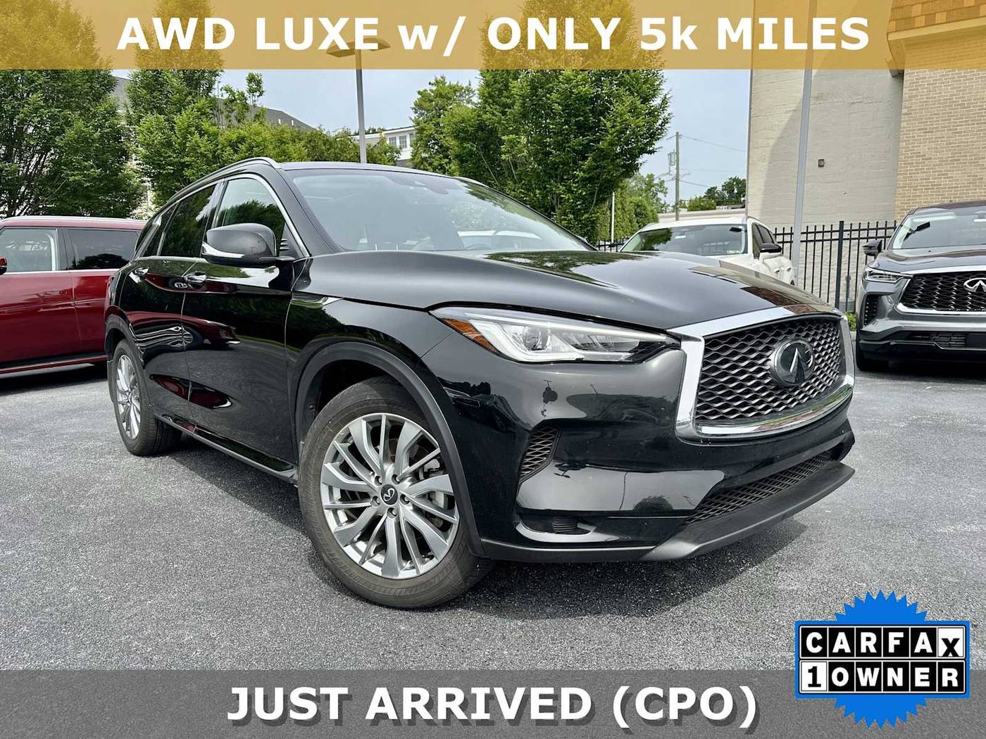2024 INFINITI QX50 LUXE — SUV — 5,203 mi — Ardmore, PA