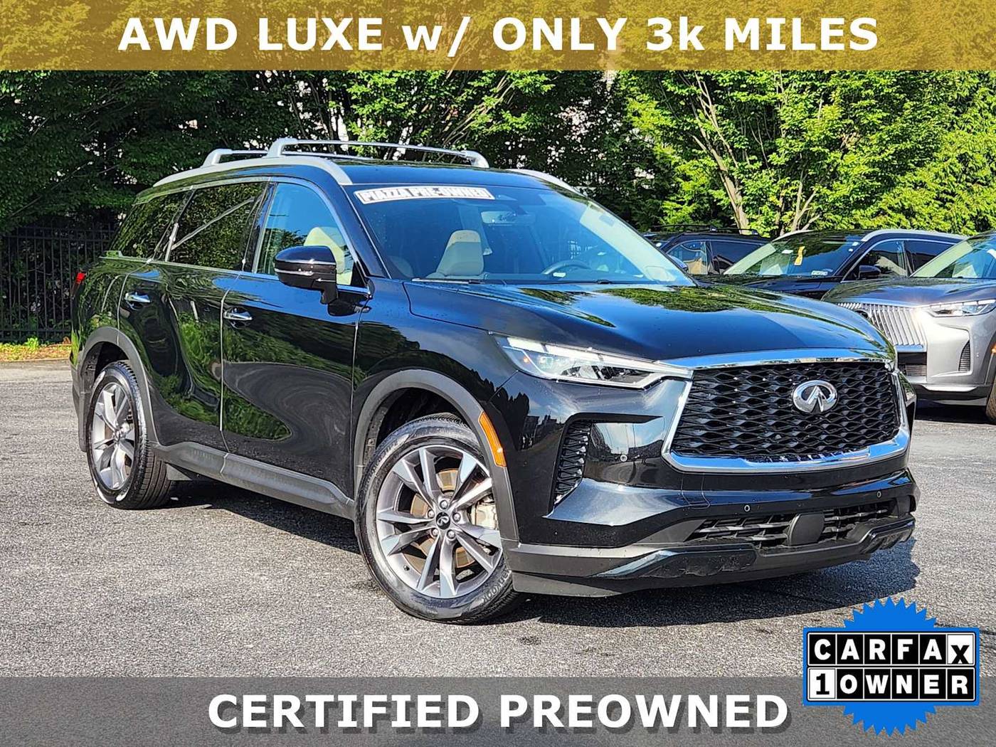 2025 INFINITI QX60 LUXE — SUV — 3,758 mi — Ardmore, PA