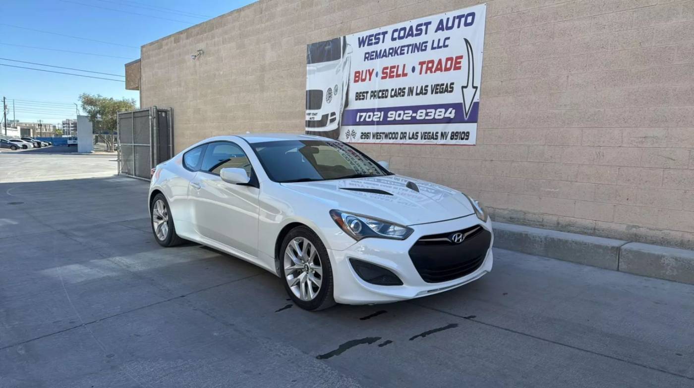 2013 Hyundai Genesis Coupe 2.0T — Coupe — 77,232 mi — Las Vegas, NV