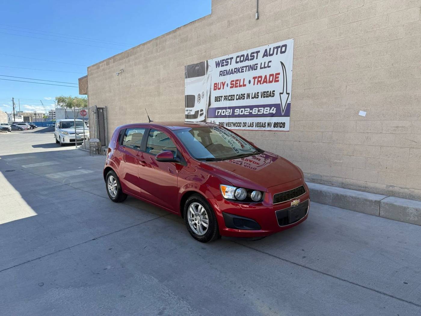 2012 Chevrolet Sonic LS — Hatchback — 66,672 mi — Las Vegas, NV