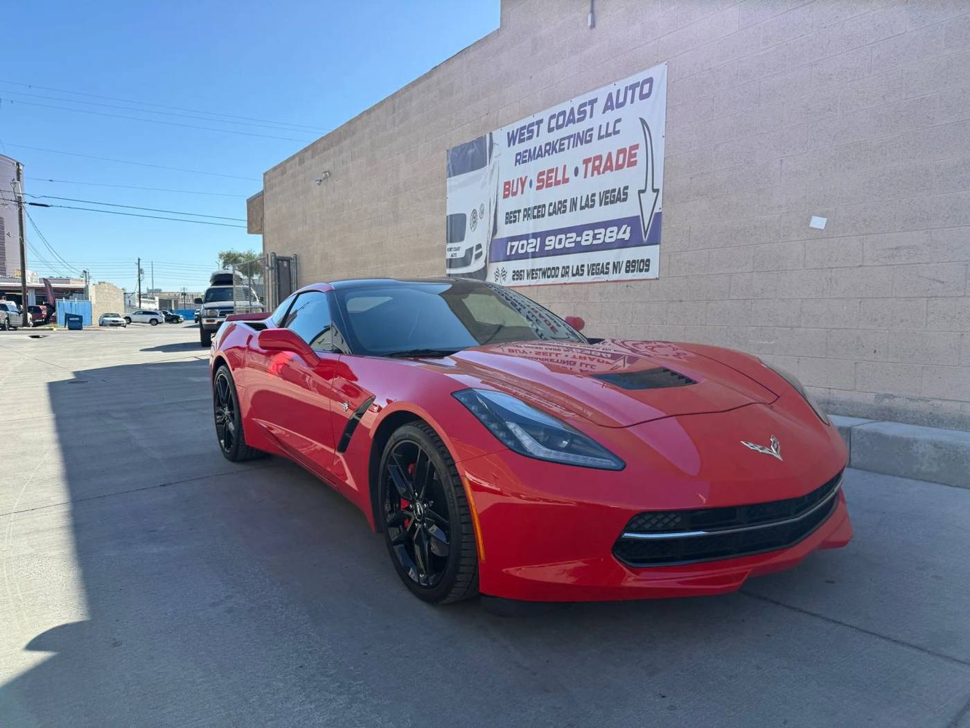 2015 Chevrolet Corvette Z51 3LT — Coupe — 59,196 mi — Las Vegas, NV