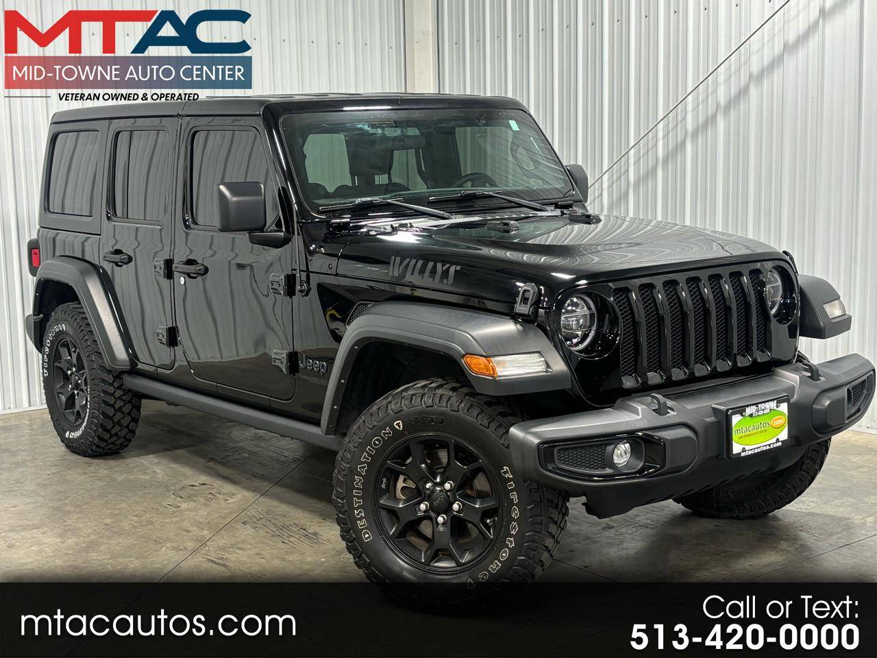 2021 Jeep Wrangler Willys — SUV — 36,793 mi — Middletown, OH
