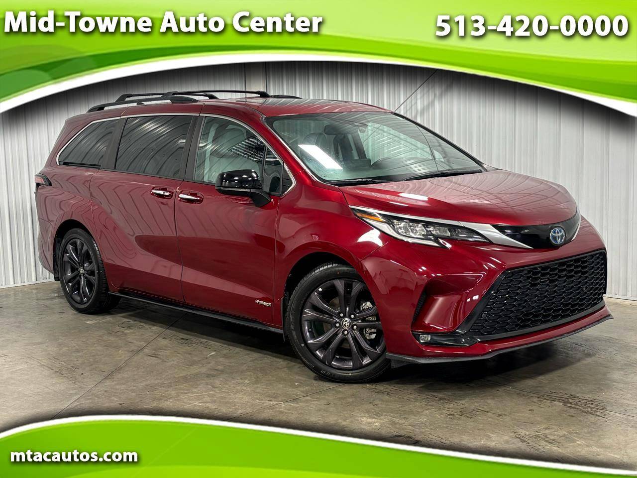 2021 Toyota Sienna XSE — Minivan — 33,364 mi — Middletown, OH