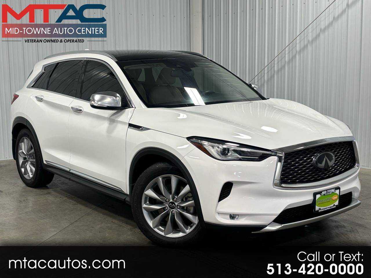 2021 INFINITI QX50 LUXE — SUV — 27,343 mi — Middletown, OH