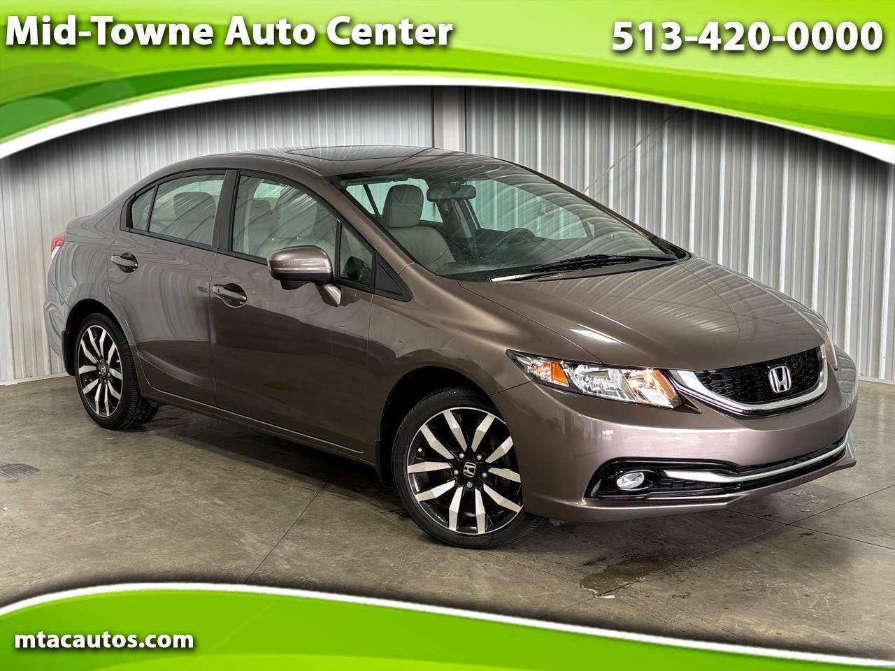 2015 Honda Civic EX-L — Sedan — 15,575 mi — Middletown, OH