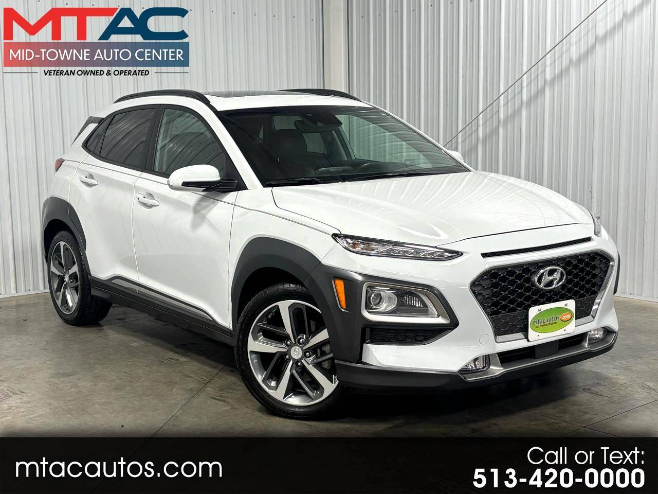 2020 Hyundai Kona Ultimate — SUV — 20,058 mi — Middletown, OH