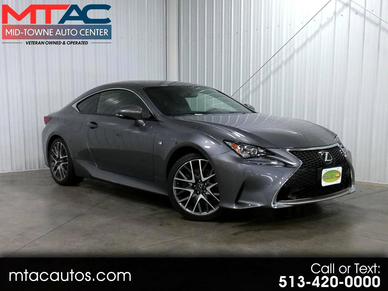 2017 Lexus RC RC Turbo — Coupe — 8,692 mi — Middletown, OH