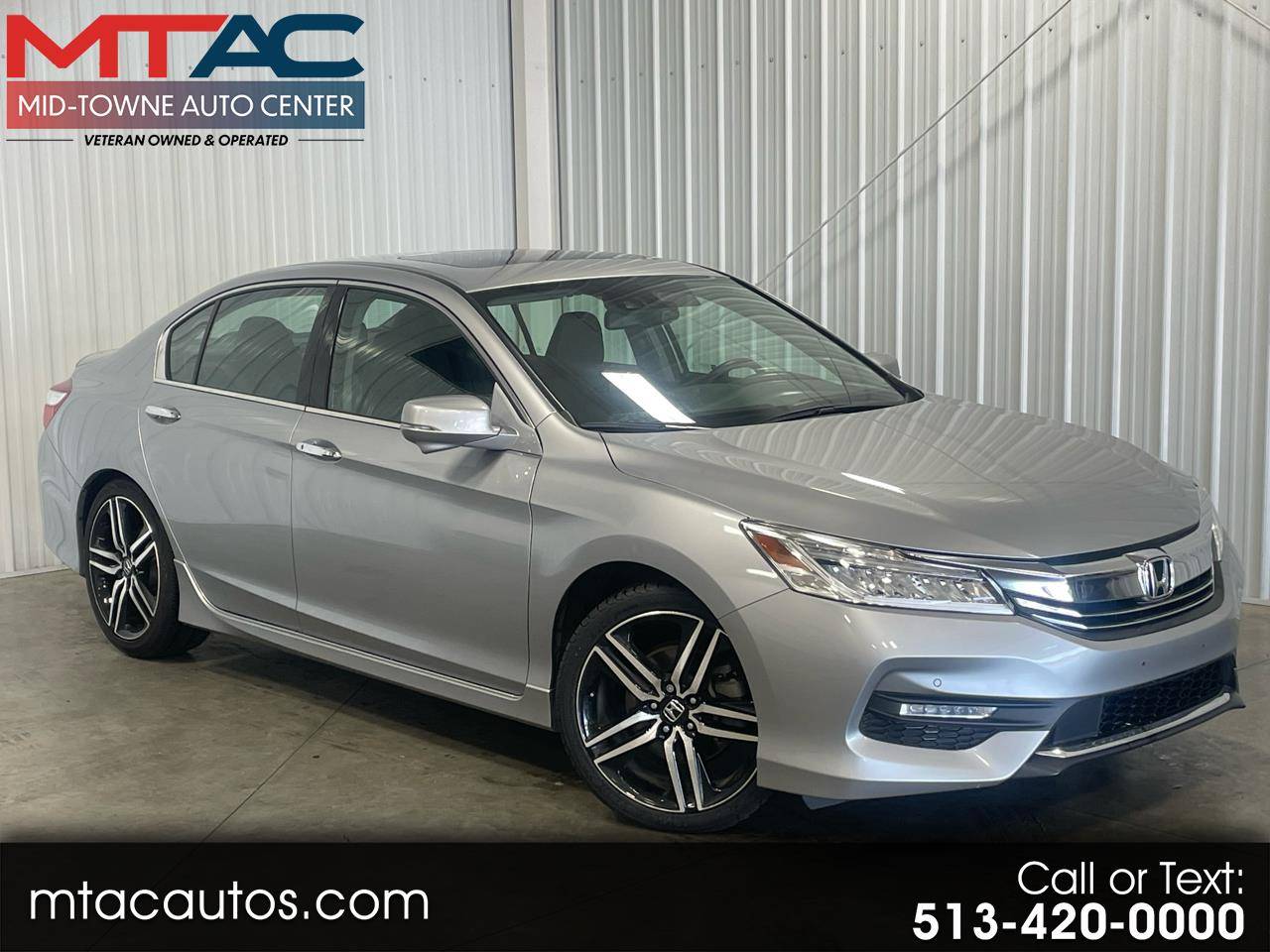 2017 Honda Accord Touring — Sedan — 33,830 mi — Middletown, OH