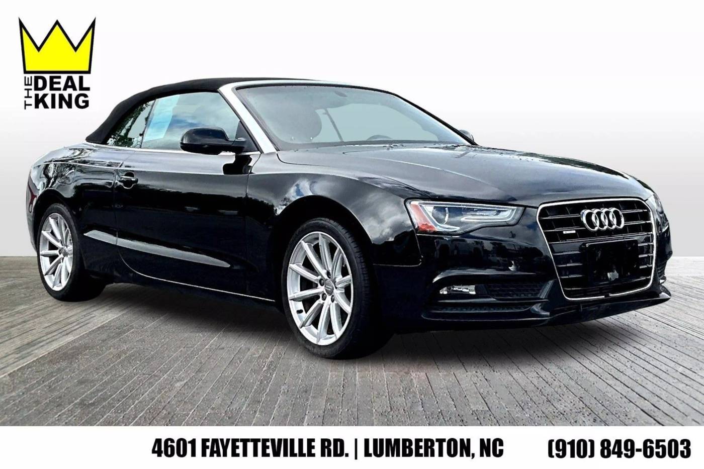 2015 Audi A5 Premium — Convertible — 100,839 mi — Lumberton, NC