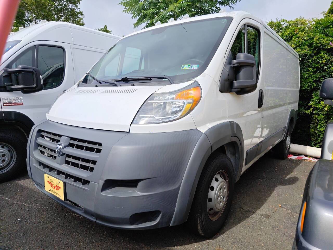 2015 Ram ProMaster Cargo Van 1500 — Cargo Van — 116,747 mi — Langhorne, PA