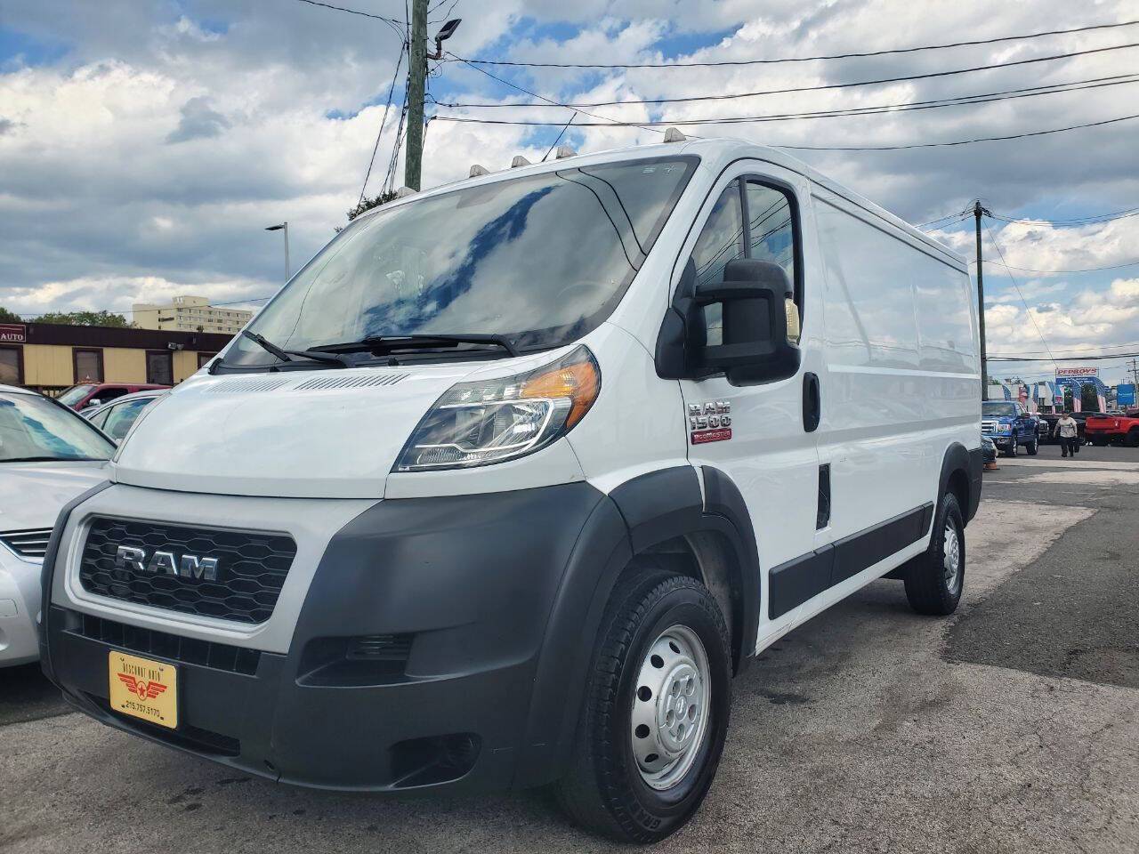 2020 Ram ProMaster Cargo Van 1500 — Cargo Van — 105,591 mi — Langhorne, PA