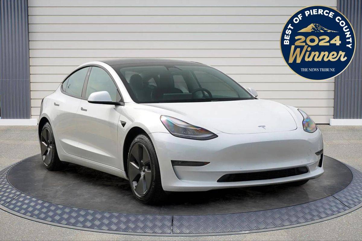 2022 Tesla Model 3 Long Range — Sedan — 40,186 mi — Tacoma, WA
