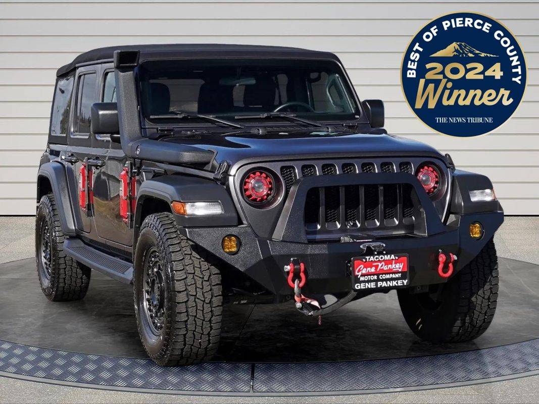 2018 Jeep Wrangler Sport S — SUV — 18,413 mi — Tacoma, WA