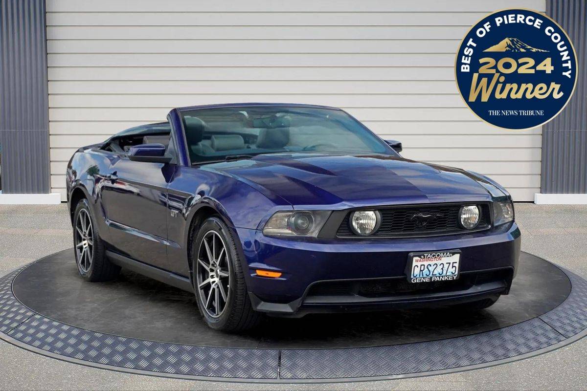 2010 Ford Mustang GT Premium — Convertible — 66,435 mi — Tacoma, WA