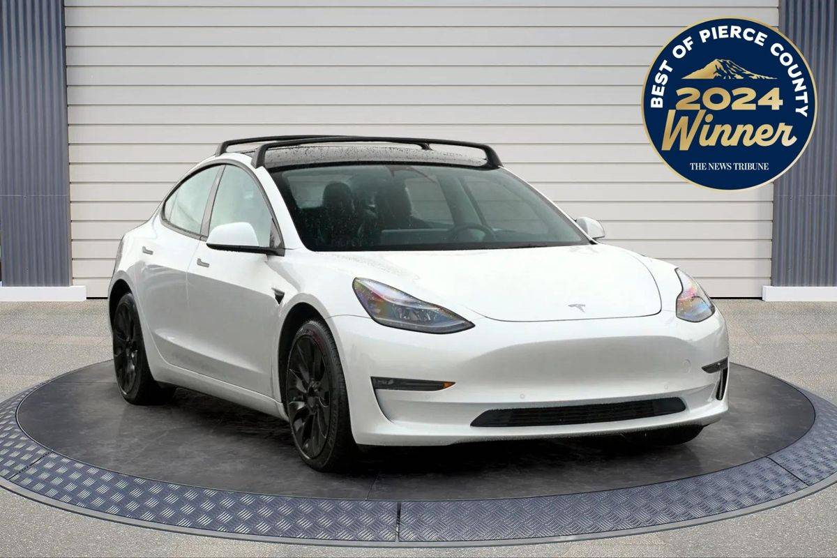 2022 Tesla Model 3 Long Range — Sedan — 41,995 mi — Tacoma, WA