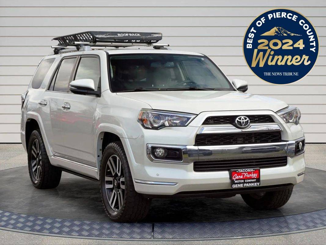 2016 Toyota 4Runner Limited — SUV — 102,519 mi — Tacoma, WA