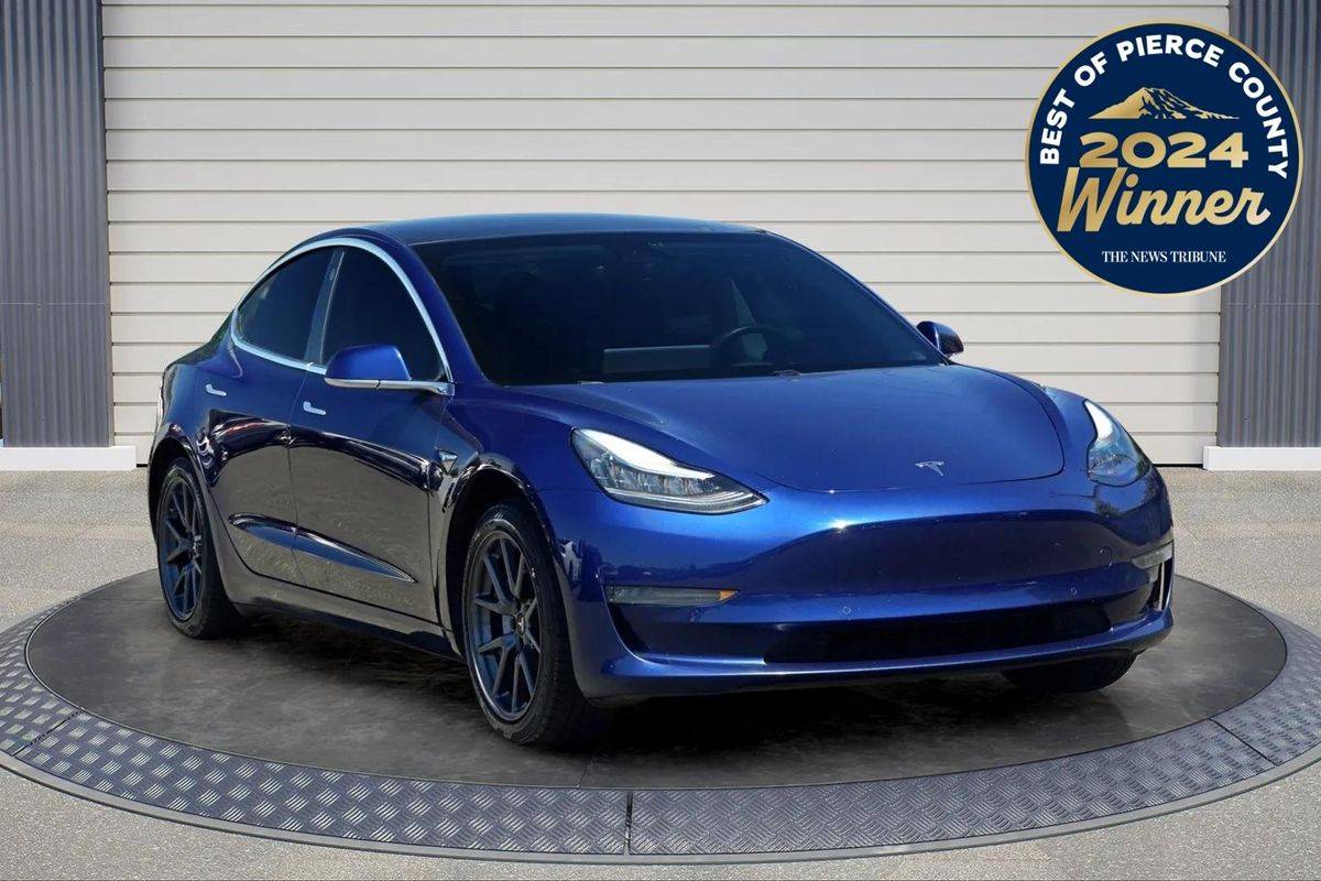 2019 Tesla Model 3 Standard Range Plus — Sedan — 77,329 mi — Tacoma, WA