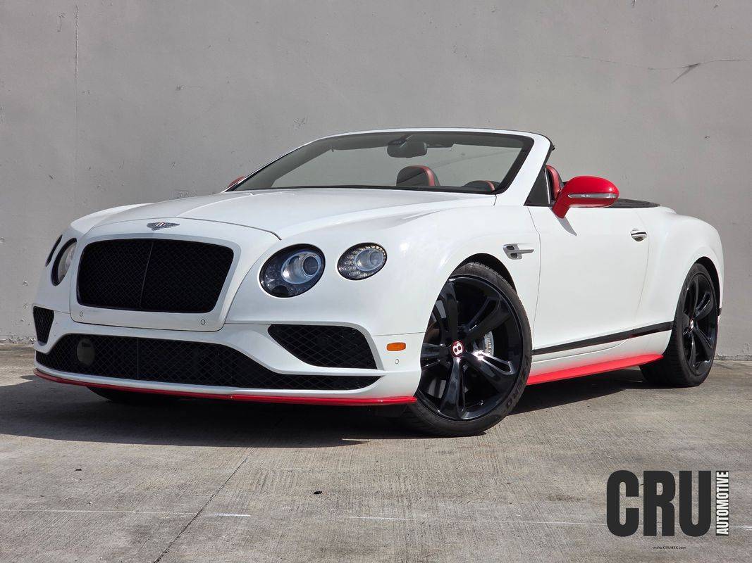 2017 Bentley Continental GT V8 S — Convertible — 24,300 mi — Houston, TX