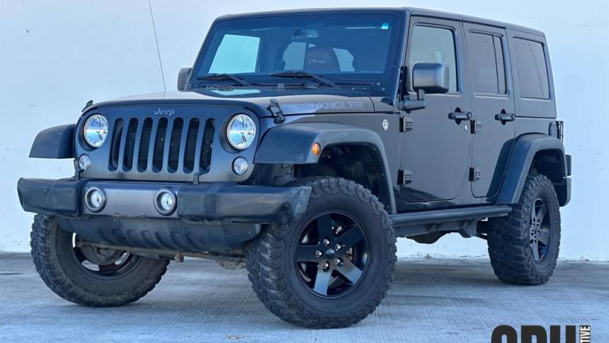 2016 Jeep Wrangler Black Bear — SUV — 95,102 mi — Houston, TX