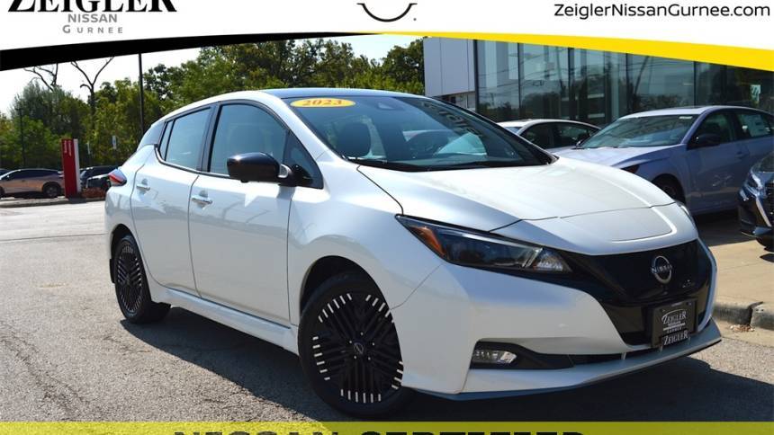 2023 Nissan LEAF SV PLUS — Hatchback — 7,850 mi — Lindenhurst, IL