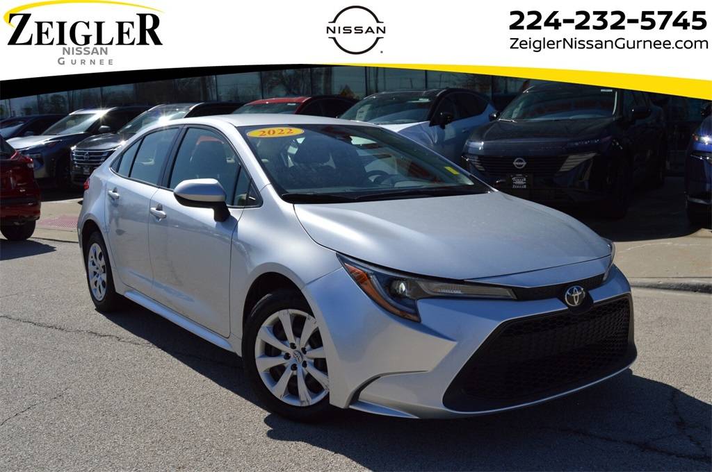 2022 Toyota Corolla LE — Sedan — 26,875 mi — Lindenhurst, IL