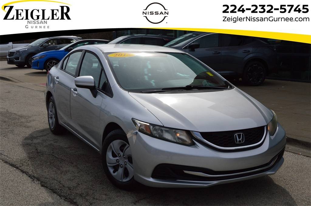 2015 Honda Civic LX — Sedan — 60,614 mi — Lindenhurst, IL