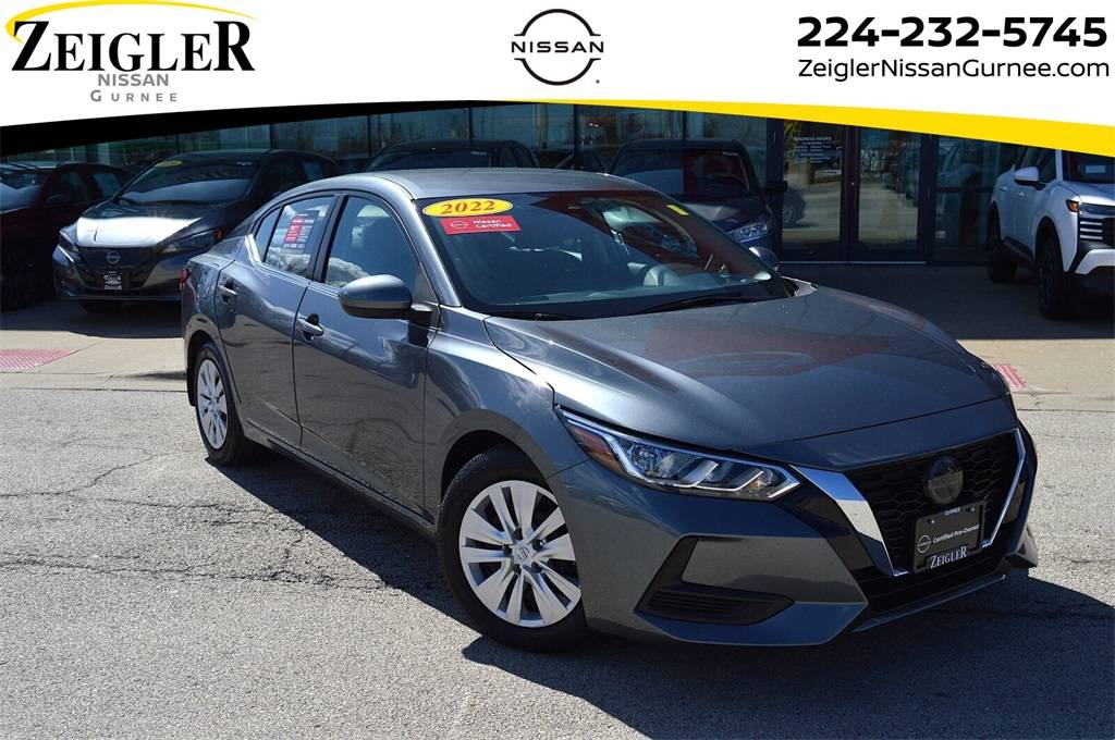2022 Nissan Sentra S — Sedan — 27,596 mi — Lindenhurst, IL