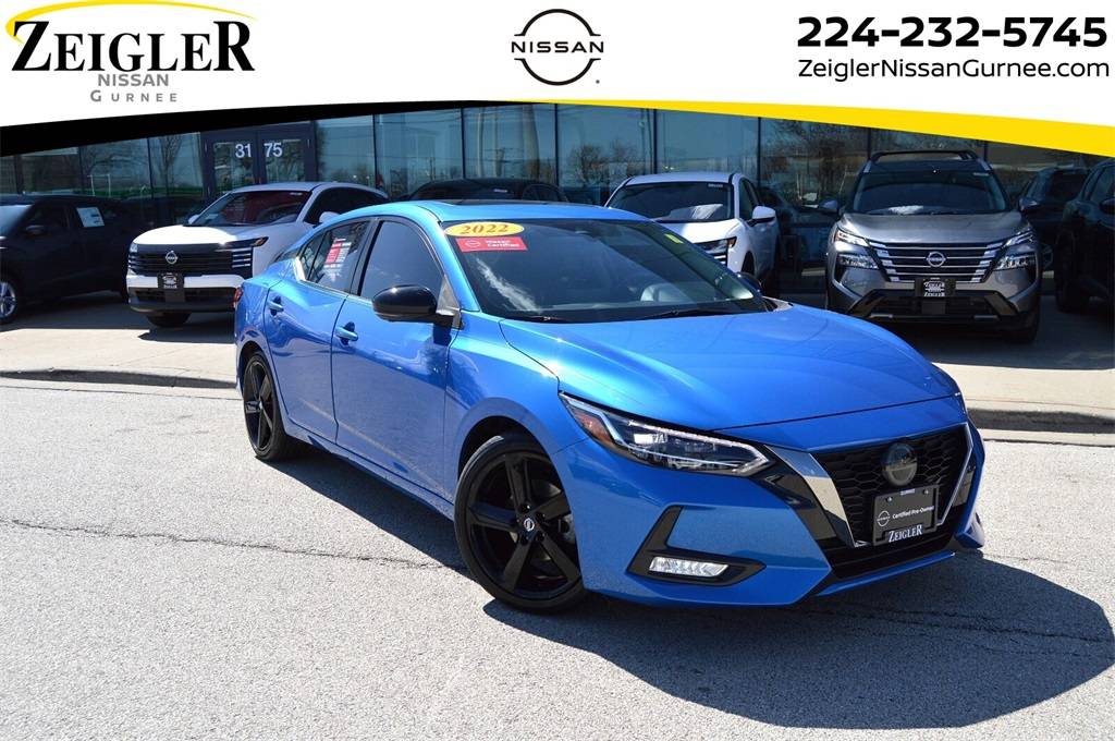 2022 Nissan Sentra SR — Sedan — 52,833 mi — Lindenhurst, IL