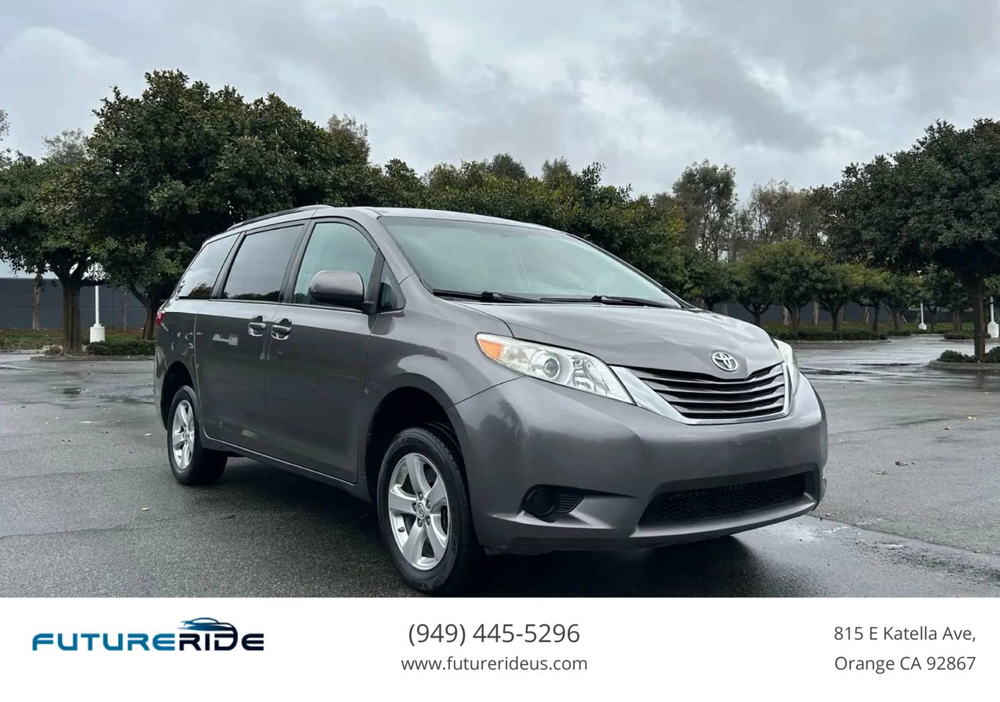 2016 Toyota Sienna LE — Minivan — 139,561 mi — Orange, CA