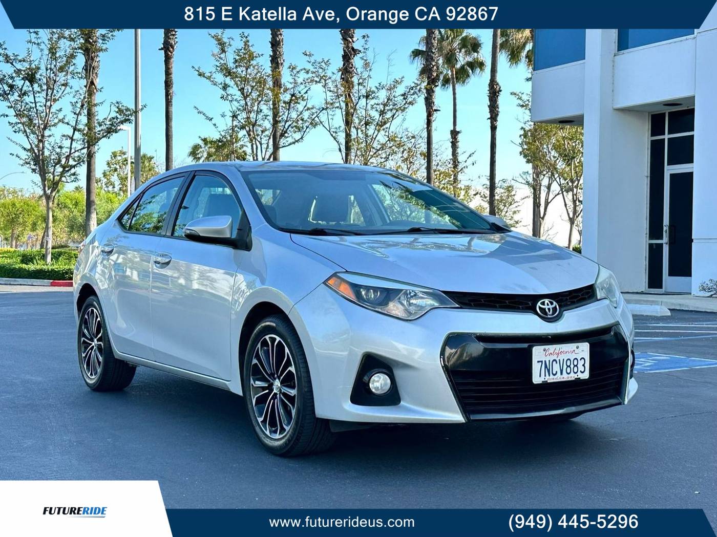2015 Toyota Corolla S Plus — Sedan — 92,152 mi — Orange, CA