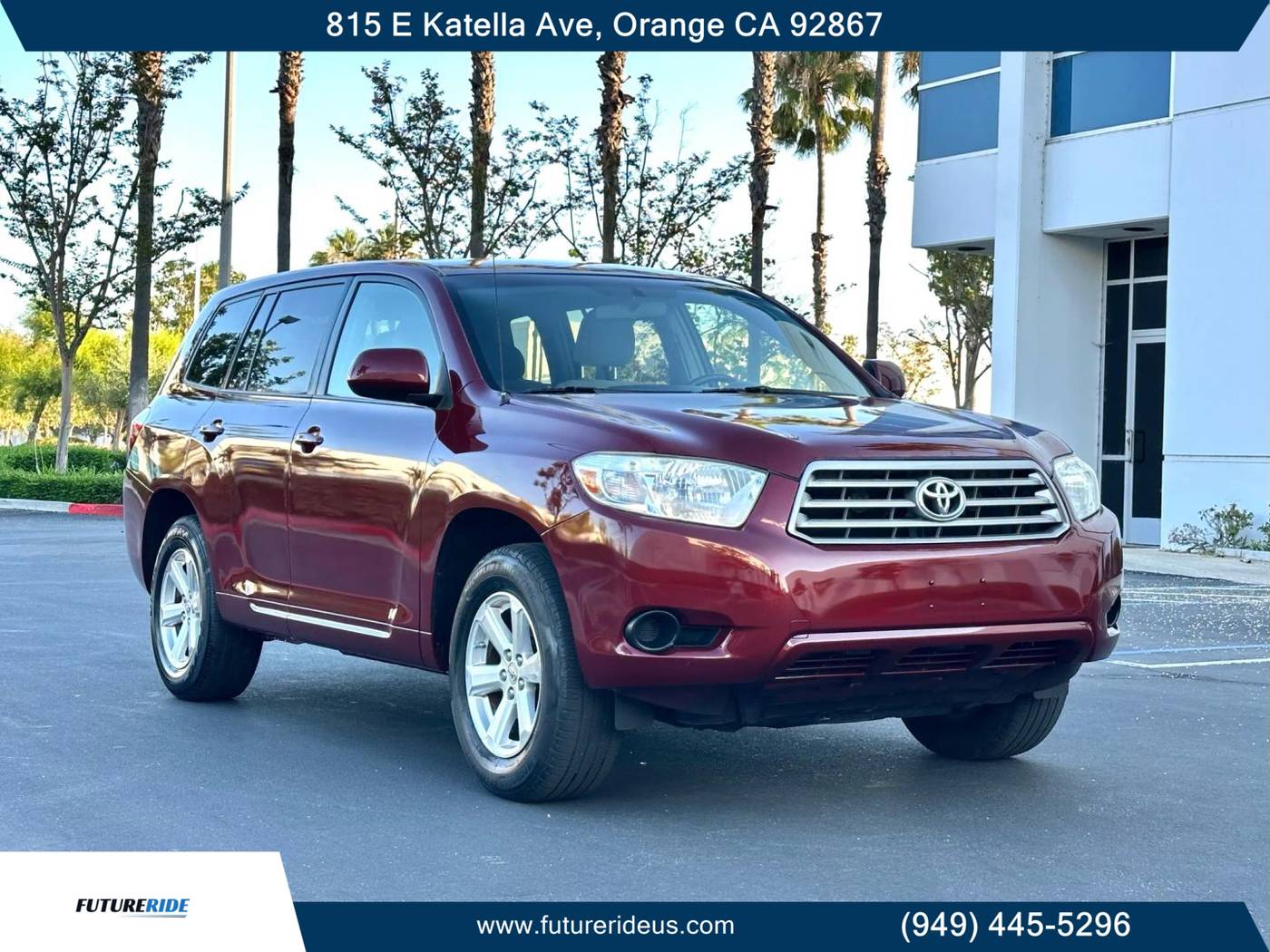 2008 Toyota Highlander Base — SUV — 111,099 mi — Orange, CA