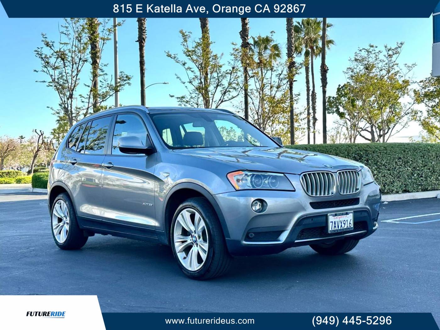 2014 BMW X3 35i — SUV — 71,732 mi — Orange, CA