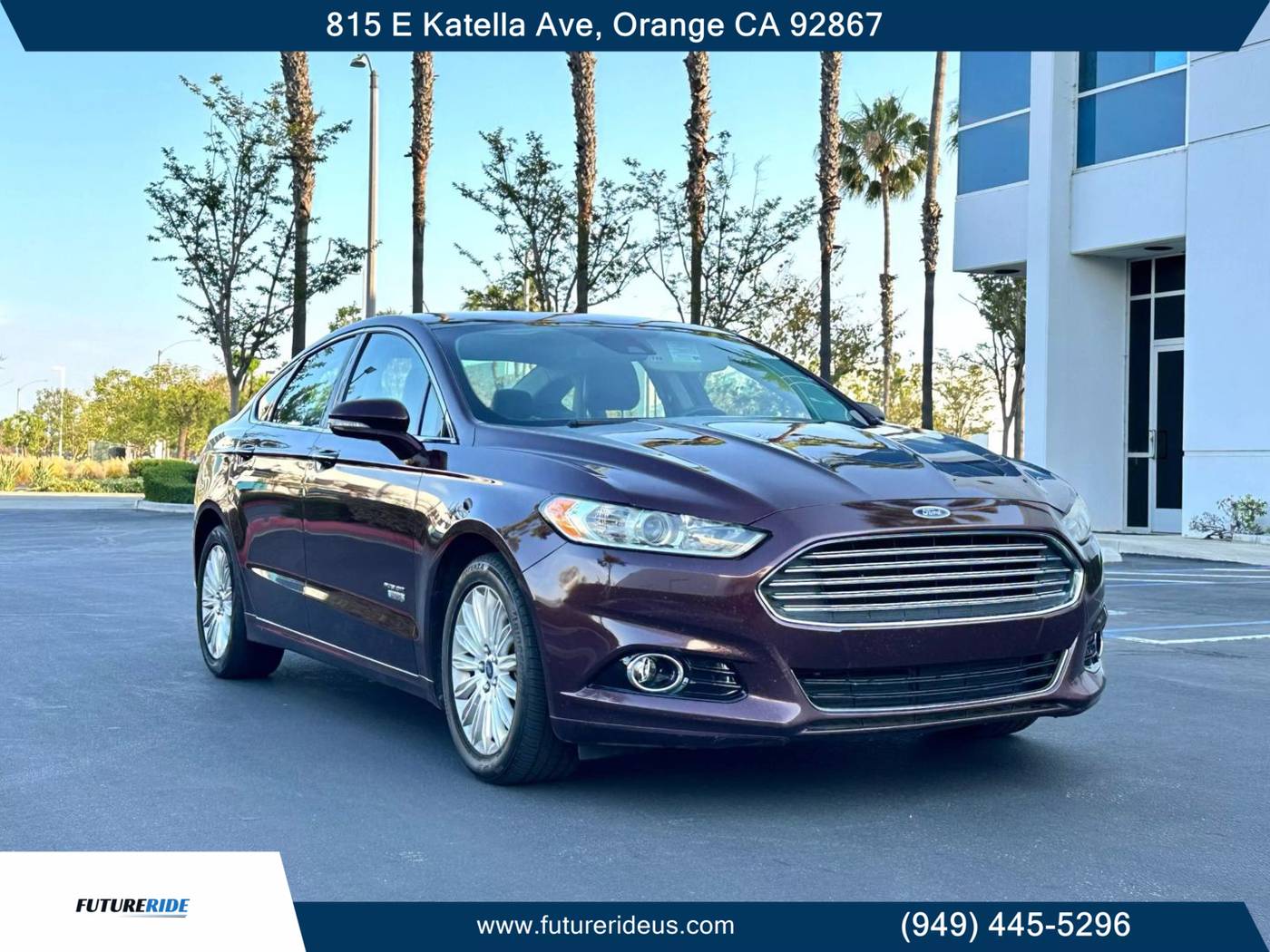 2013 Ford Fusion Energi Titanium — Sedan — 160,805 mi — Orange, CA