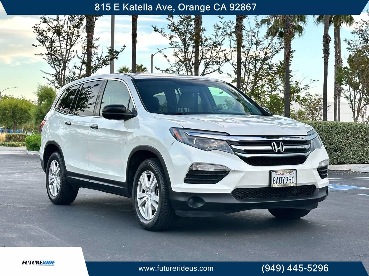 2017 Honda Pilot LX — SUV — 121,149 mi — Orange, CA
