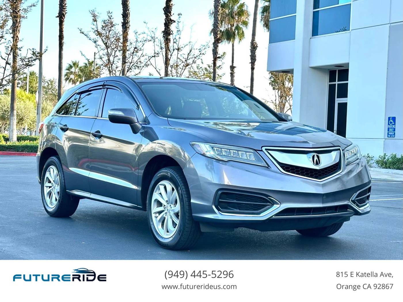 2017 Acura RDX Base — SUV — 112,659 mi — Orange, CA
