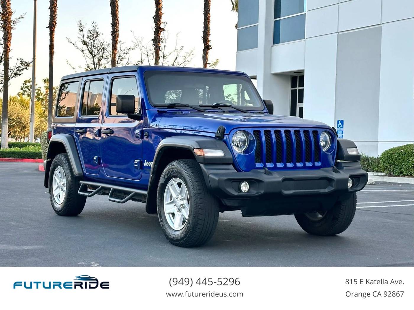 2018 Jeep Wrangler Sport — SUV — 88,021 mi — Orange, CA