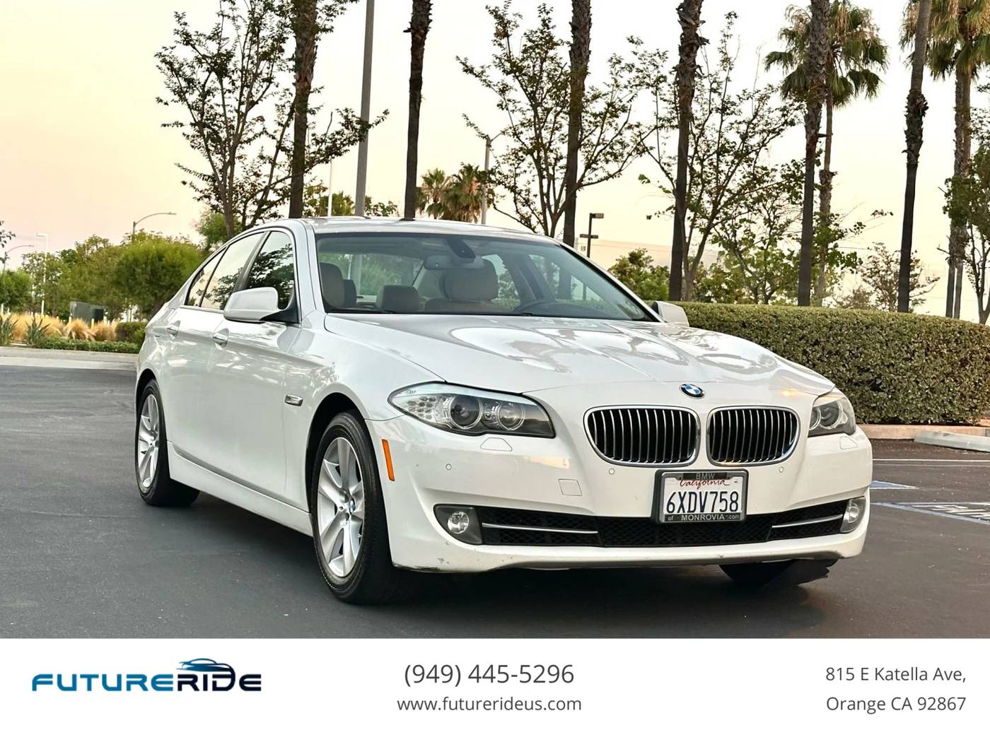 2012 BMW 5 Series 528i — Sedan — 108,702 mi — Orange, CA