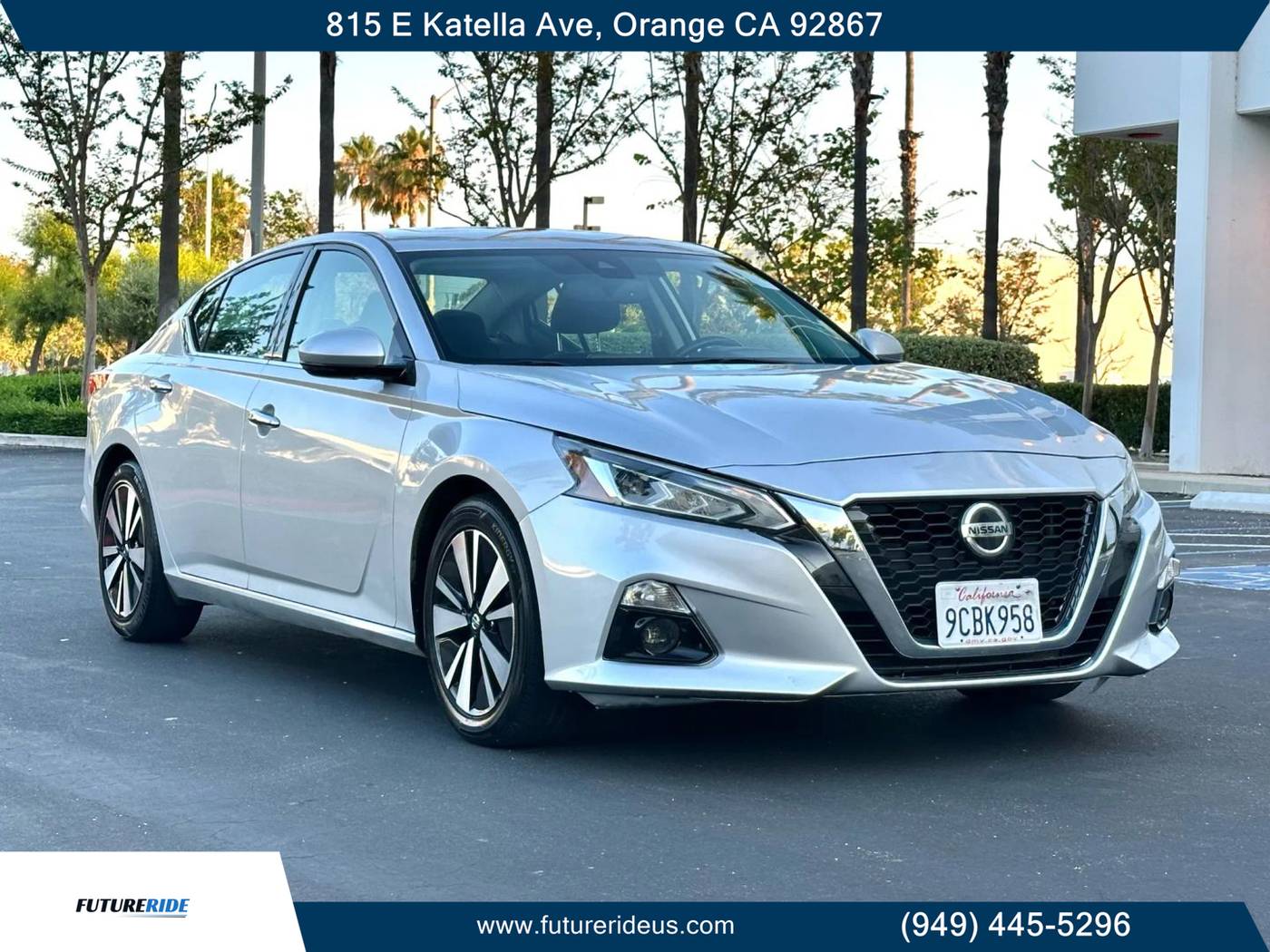 2019 Nissan Altima SV — Sedan — 54,590 mi — Orange, CA